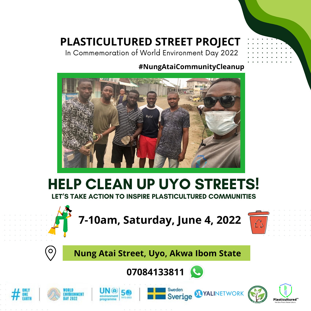 #WED2022 Plasticultured Street Cleanup